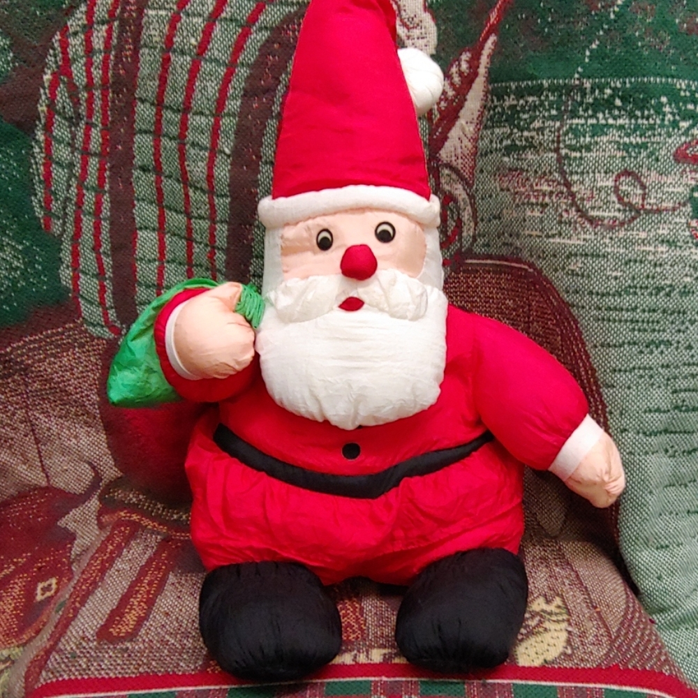 Santa Claus Stuffed Christmas Decor